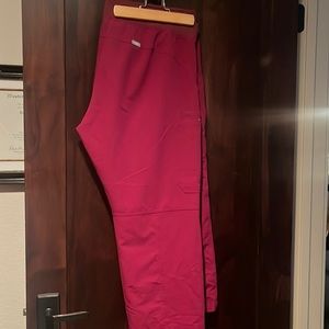 Figs hot pink/magenta scrub bottoms, 26 in inseam